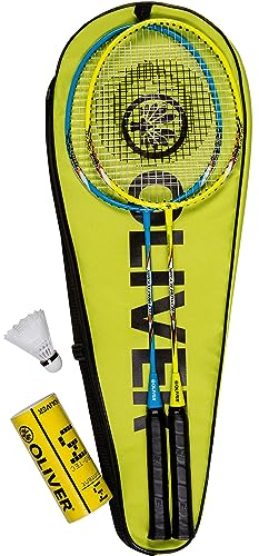 Oliver Damen, Herren Badminton Set Speedpower 850 gelb Einheitsgröße