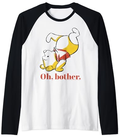 Disney Winnie The Pooh Tumble Bear Oh Bother Manche Raglan