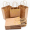 JJQHYC 18 Stück Geschenktüten mit Griff Kraftpapier Papiertüten Weihnachtstüten Party Geschenktaschen (Gold)