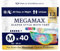 NorthShore MegaMax Inkontinenz-Unterwäsche für Erwachsene, 12-Stunden-Tab-Stil, Medium, 40-fädiges Etui, Batikfärbung, 81,3–111,8 cm, Unisex-Unterwäsche