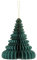Weihnachtskugel Weihnachtsbaum aus Papier 24cm