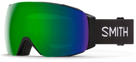 Smith OPTICS I/O MAG Ski- Snowboardbrille BLACK 22 - ChromaPOP Green Mirror Sun NEU