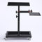 ZIMGOD Standing Keyboard and Mouse Tray Stand, Movable Standing Desk Shelf - Adjustable Size, Racing Simulator Stand Accessories, Easy Assembly