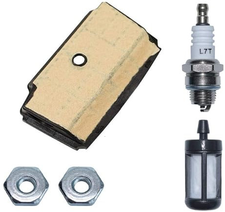 Air Filter Fuel Filter Spark Plug Bar Nuts Kit for Stihl MS192T MS192TC Chainsaw Replacement Chainsaw Spare Parts