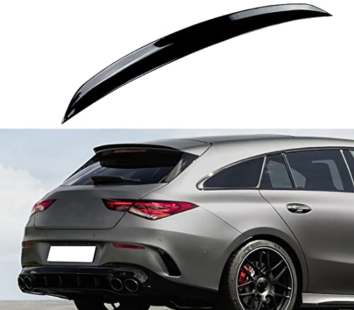 IMIKOS Heckspoiler Kofferraumdeckel Dachflügel Lippe für Mercedes-Benz CLA-Class X118 CLA200 260 CLA35 CLA45 AMG,Automobilwaren (schwarz,1 Stück),Gloss Black