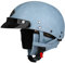 Smilfree Motorradhelm Halbschalenhelm Mit ECE Retro Motorrad Leder Halb Helm Vintage Motorrad Jethelm Kappe Halbschalenhelm Für Cruiser Scooter Chopper