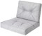 PillowPrim, Palettenkissen, Stulhkissen, Rattansessel, Outdoor, Auflage, Sitzkissen, Stuhlkissen, Rattanmöbel, Asche, 70 x 70 cm