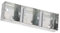 Generic 1G + 1G + 1G 35mm 3 gang Metal back box Galvanised Steel Installation Boxes 35mm 1G + 1G + 1G Metal Single Pattress Box 35mm 1G + 1G + 1G Back box Metal - 1 PACK