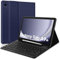 Ducerta Keyboard Case for Samsung Galaxy Tab A9+ / A9 Plus 11 Inch 2023,Built-in S Pen Holder,Slim Smart Cover with UK Layout Bluetooth Keyboard for Samsung Galaxy Tab A9 SM-X210/X216/X218,Navyblue