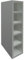 highdecora Wine Rack Cabinet Base or Wall Unit Made with 18mm MFC for Kitchen, Leaving room, Hotel, Restaurant (Dust Grey)
