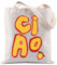 FUNYSO Ciao Lemon Gift Italian Lemon Gift Limoncello Lover Gift Cottagecore Ciao Lemon Italy Travel Tote Bag, Ciao Lemon UK, 0