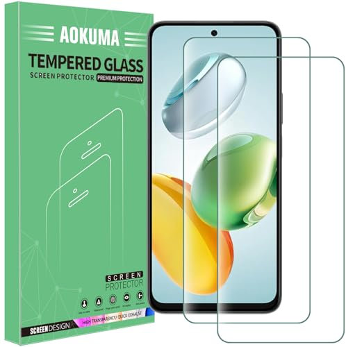 AOKUMA [2 Pezzi Pellicola Vetro Temperato per Honor 200 Smart Pellicola Protezione,Durezza 9H,Antiurto Antigraffio e Anti-impronta