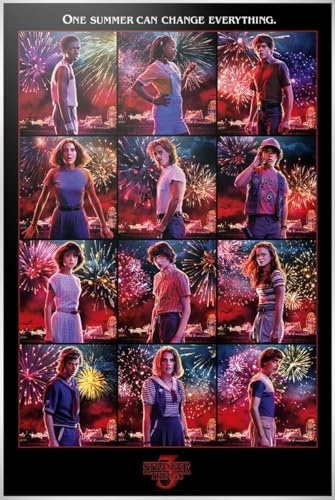Maxi-Poster Stranger Things, 61 x 91,5 cm, laminiert