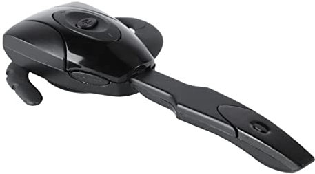 KIMISS Auricolare con Microfono Auricolare con Microfono per Lavoro Auricolare, Auricolare Monoauricolare in ABS, Comodo da Indossare, Forma Unica, Ricaricabile, 230037911