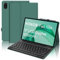 SENGBIRCH Keyboard Case for Honor Pad X8a 11'' 2024 - Detachable Bluetooth Keyboard, Protective Cover for Honor Pad X8a 11 inch with Wireless Keyboard, Deep Green
