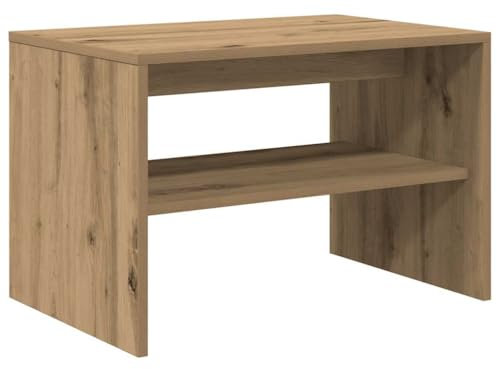 vidaXL TV-Schrank Artisan-Eiche 60x40x40 cm Holzwerkstoff, TV-Möbel, Fernsehtisch, Medienschrank, Fernsehschrank, TV-Konsole, TV-Bank, TV-Regal