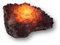 Amethyst Kerzenhalter, Amethyst Rohstein Teelicht, Teelichthalter aus Naturstein (L-108)