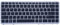 Nouveau clavier argenté de remplacement des États-Unis pour ordinateur portable HP 840 G1 Clavier non rétroéclairé avec cadre