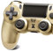 ARCELI Wireless Controller, Upgraded Controller Wireless for PS-4/Slim/PC, Bluetooth Gamepad Joystick with Dual Vibration/Touch Panel/ 3.5mm Audio Jack(Gold)