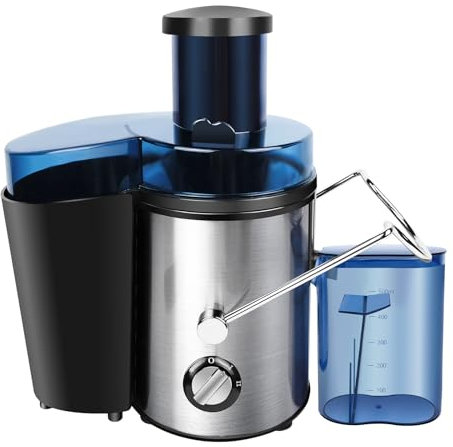 Centrifugal Juicer, 400W Juicer Machines with Large 65mm Feed Chute for Fruit and Vegetable, High Juice Yield Dual Speeds Juicers Compact Juice Extractor, Easy to Clean Juice Extractor Anti-drip
