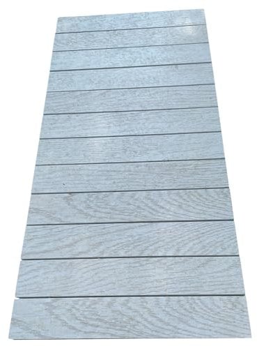 mosaico su rete 30 x 60 cm effetto legno chiaro 1' scelta made in Italy, prezzo riferito a 1 singolo pz