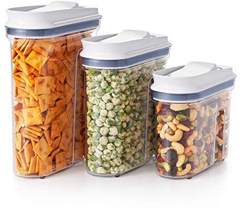 OXO Good Grips Mini-Allzweckspender-Set, transparent, 3-teiliges Mini-Set