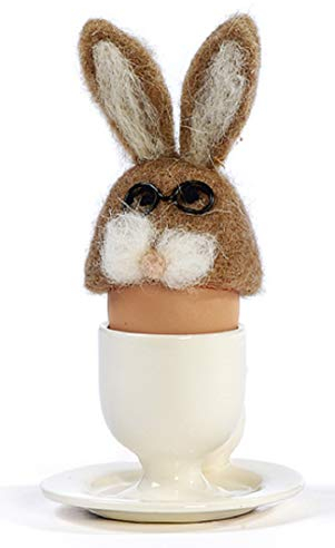 Import Baden Eierwärmer Hase Eggy mit Brille Preis für 2 Stück