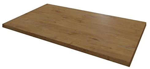 Mirjan24 Arbeitsplatten Küche Woodline, Vielzahl von Größen, Farbe: Eiche Lancelot, Küchenarbeitsplatten, Laminatplatte, Matt, Höhe: 28 mm (Gerade Platte, Länge: 70 cm)