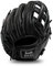 Franklin Sports Baseball Fielding Glove - Men's Adult and Youth Baseball Glove - CTZ5000 Black Cowhide Outfield Glove - 12.5 H-Web for Outfielders