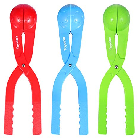 Toyvian 3pcs Schneeball Makerheavy Pflicht mit Griff Winterwerkzeug für Kinder Schneeball kämpft Winterschnee