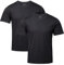 DANISH ENDURANCE Men's T-Shirts, Organic Cotton T-Shirts for Men, Multipack, Crew Neck, Short Sleeve, Premium Soft Blend, 2-Pack - Jet Black, M