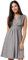 Zeta Ville - Maternité Robe trapèze de Grossesse d'allaitement - Femme - 808c (Gris Acier, 42, XL)