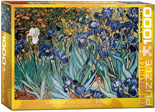 empireposter Vincent Van Gogh - Iris Schwertlilien - 1000 Teile Puzzle im Format 68x48 cm
