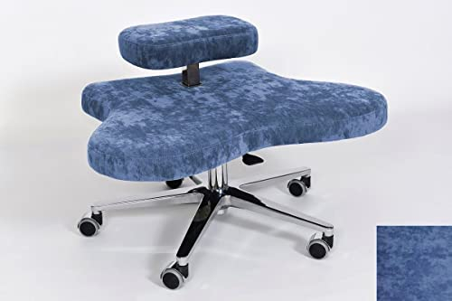 DragonflyChair - aktiver Bürostuhl zum Sitzen in verschiedenen Stellungen (im Schneidersitz, in japanischer Sitzhaltung, hocken oder auf andere Weise); wie Kinder auf dem Boden. (Large, Sky)
