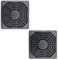 iYueMps 2pcs 40x40mm Dust Filter PC Fan Dust Filter with Fan Cover 3 in 1 for Computer Cooler PSU Routers