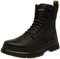 DR MARTENS 8 Eye Boots, Black Wyoming, 42 EU