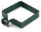 Easy Clôture Collier de fixation carré 60 x 60 mm pour portillon grillagé Vert