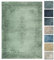 Kelim Vintage Teppich Wohnzimmer Grün 120 X 160 cm - Moderner Kurzflor Teppich - Super Soft