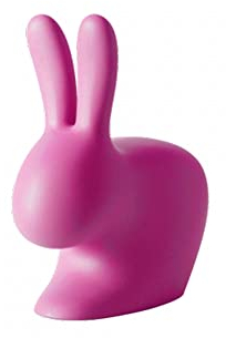 Qeeboo Türstopper Rabbit XS Bright Pink