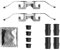 Textar Accessory Kit Brake Caliper Front Right Left Suitable for Ford Tourneo Connect /
