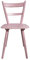 Shabby Küchenstuhl Holzstuhl Stuhl fuchsia rosa 60er Jahre Landhaus Vintage Shabby Chic Möbel