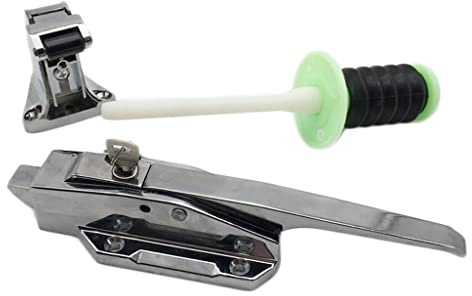 Poignée de porte convexe, poignée de sécurité, poignée de porte de chambre froide, kit de verrouillage de porte serré, poignée de sécurité de congélateur de porte convexe, serrure de four, serrure de