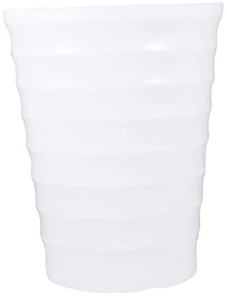 DIKACA 1stk Blumentöpfe Drinnen Pflanzentopf Für Drinnen Zimmerpflanze Mini-Pflanzen Mini-pflanztöpfe Langlebiges Pflanzgefäß Blumentopf Bruchsicherer Pflanztopf Anlage Weiß Container