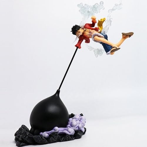 Ruffy Gear 3 Flying Apsaras Ruffy Figur Anime Charakter Modelle Figuren Sammlung Spielzeug Dekorativ 26 cm/10,2 Zoll One Piece Anime Charakter Modell PuppeSammelgeschenk