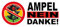 Aufkleber Statement Ampel Nein Danke Sticker Widerstand 2024 Landwirt Streik Sticker Stop Ampelregierung Volksbegehren FCK Grüne