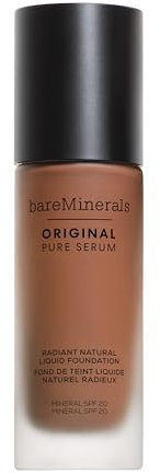 BAREMINERALS Original Pure Serum Radiant Natural Liquid Foundation SPF 20 Deep Cool 5 (30 ml)