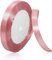Geschenkband Roségold 10 mm Breit,23 Meter Satinbänder Roségold Stoff Schleifenband Kunsthandwerk,Hochzeitsdekoration, Weihnachten, Haarbögen, Blumensträuße, Geburtstag und Geschenkverpackung