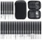 Qobobo 30 STK Terminal Entfernung Auspinwerkzeug KFZ Entriegelungswerkzeug Set, terminal Removal Tool kit Auto Kabel Stecker Ausbau Werkzeug Pin Auszieher Reparatur für Meisten Anschlussklemmen