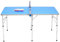 Tischtennistisch Profi Outdoor Aluminium Legierung Tischtennisplatte Wetterfest Einklappbares Klappbares Untergestell inklusive Tischtennisnetz 152 * 76 * 76cm