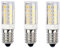 Clearwave Health E14 LED Light Bulb 5W 3 Pack. 50W Halogen Equivalent Energy Saving, 600LM, Warm White. for Cooker Hood, Salt Lamp. Non Dimmable. Small Edison Screw.